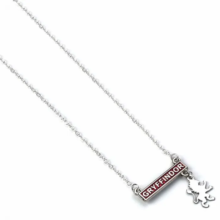 Collier Gryffondor barre & charm - Harry Potter