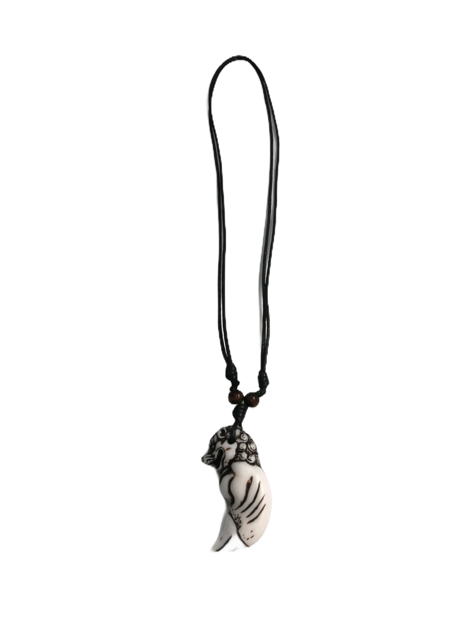 Collier homme résine forme lion (x3)