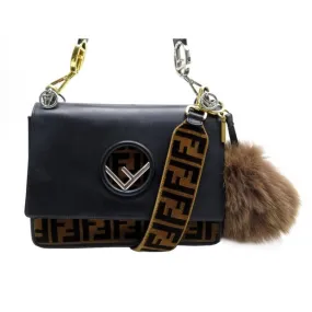 FENDI SACS A MAIN kan i f + bandouliere + charms porte cle - 8BT284 porté bandoulière