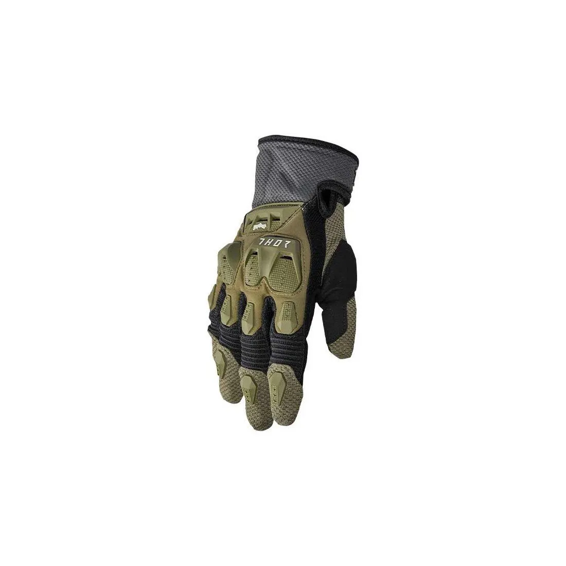 Gants enduro Thor Terrain vert