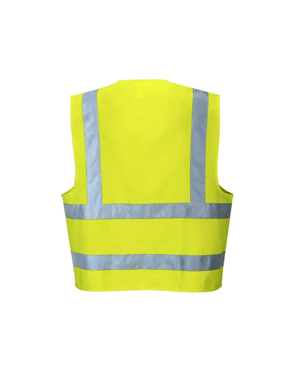 GILET DE SIGNALISATION HV CL2 MAILLE PE JAUNE FLUO Réf.C470