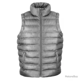 Gilet GRIS doudoune rembourré Homme Ice Bird RESULT TAILLE M R193M07