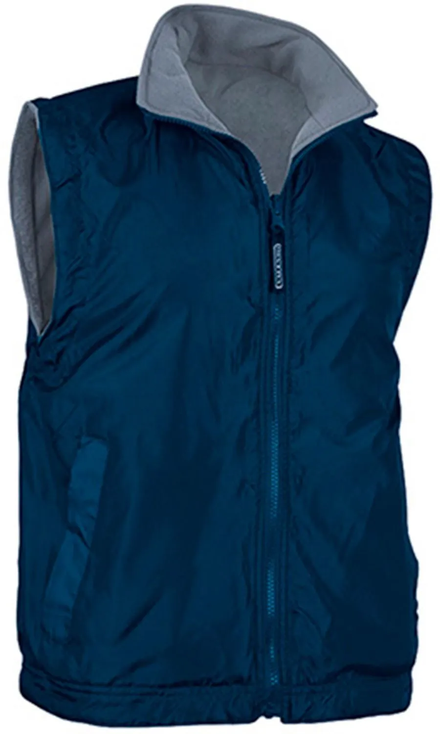 Gilet réversible - Bodywarmer - Homme - ASPEN - bleu marine et gris 