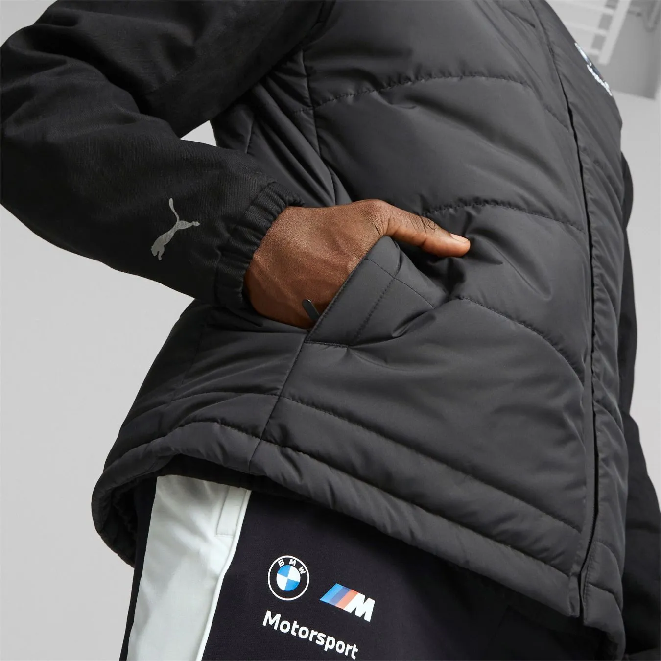 Gilet sans manche BMW MOTORSPORT Puma MMS Noir pour homme