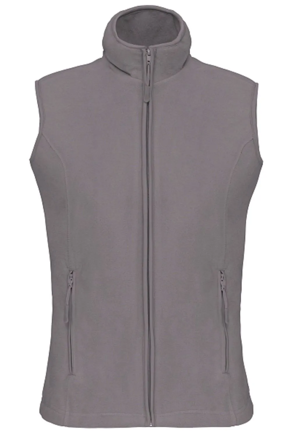 Gilet sans manches micro polaire femme - K906 - gris convoy 