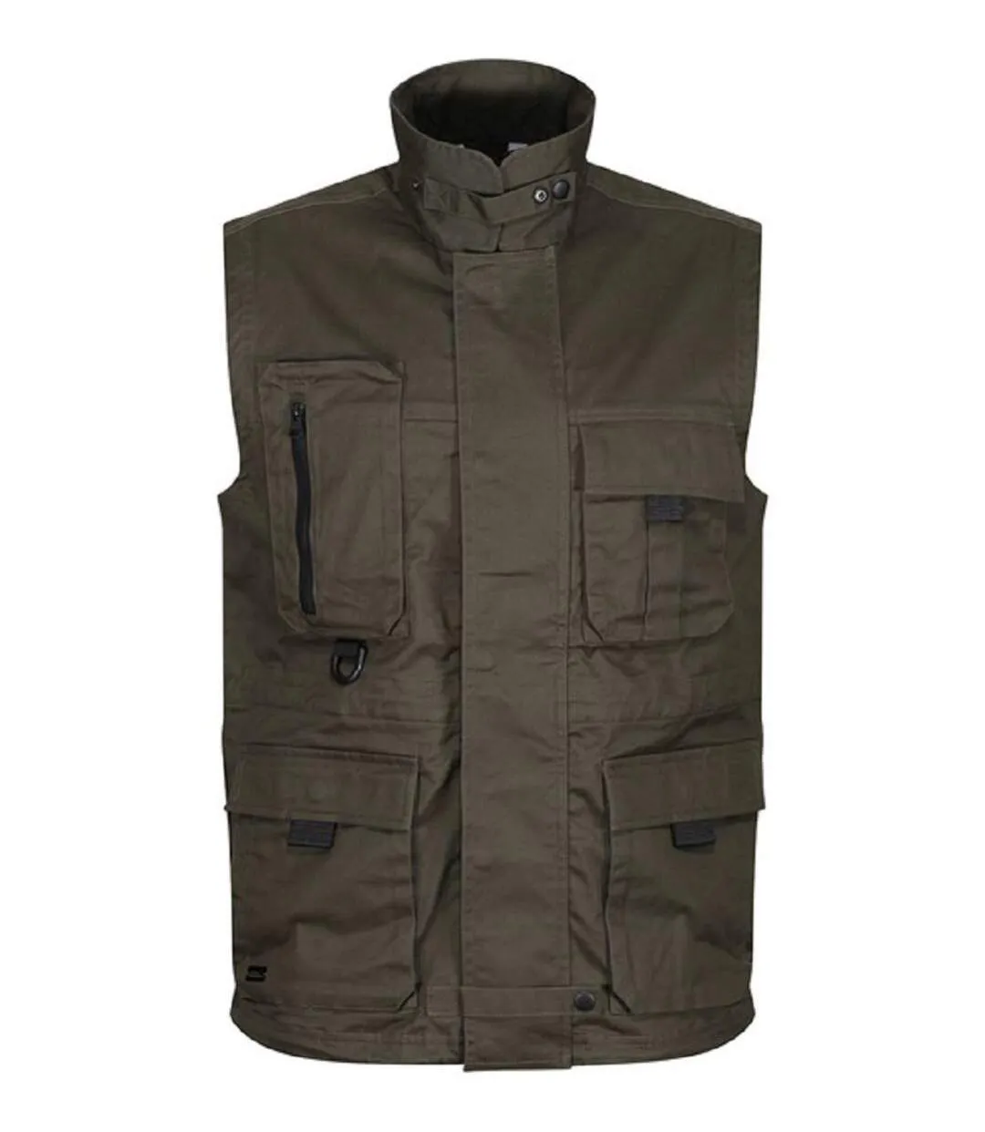 Gilet utilitaire pro - Homme - TRA865 - vert kaki