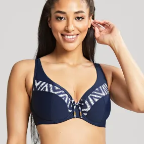 Haut de maillot Plunge armatures Bleu Panache maillot | 3 Suisses