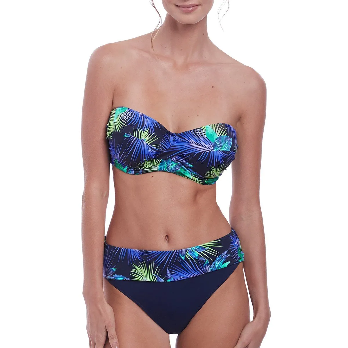 Haut de maillot twisté pour le bain Coconut grove ink de Fantasie swim