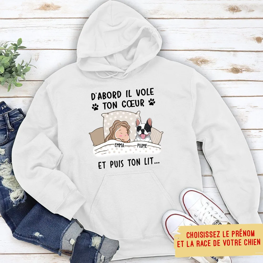 Hoodie Personnalisé - Ton Coeur Puis Ton Lit