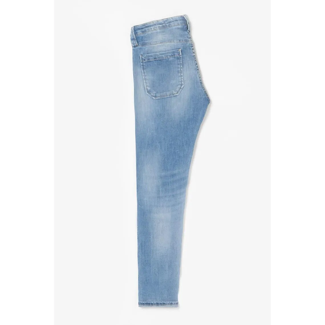 Jeans boyfit 200/43, longueur 34 bleu en coton Jade | 3 Suisses