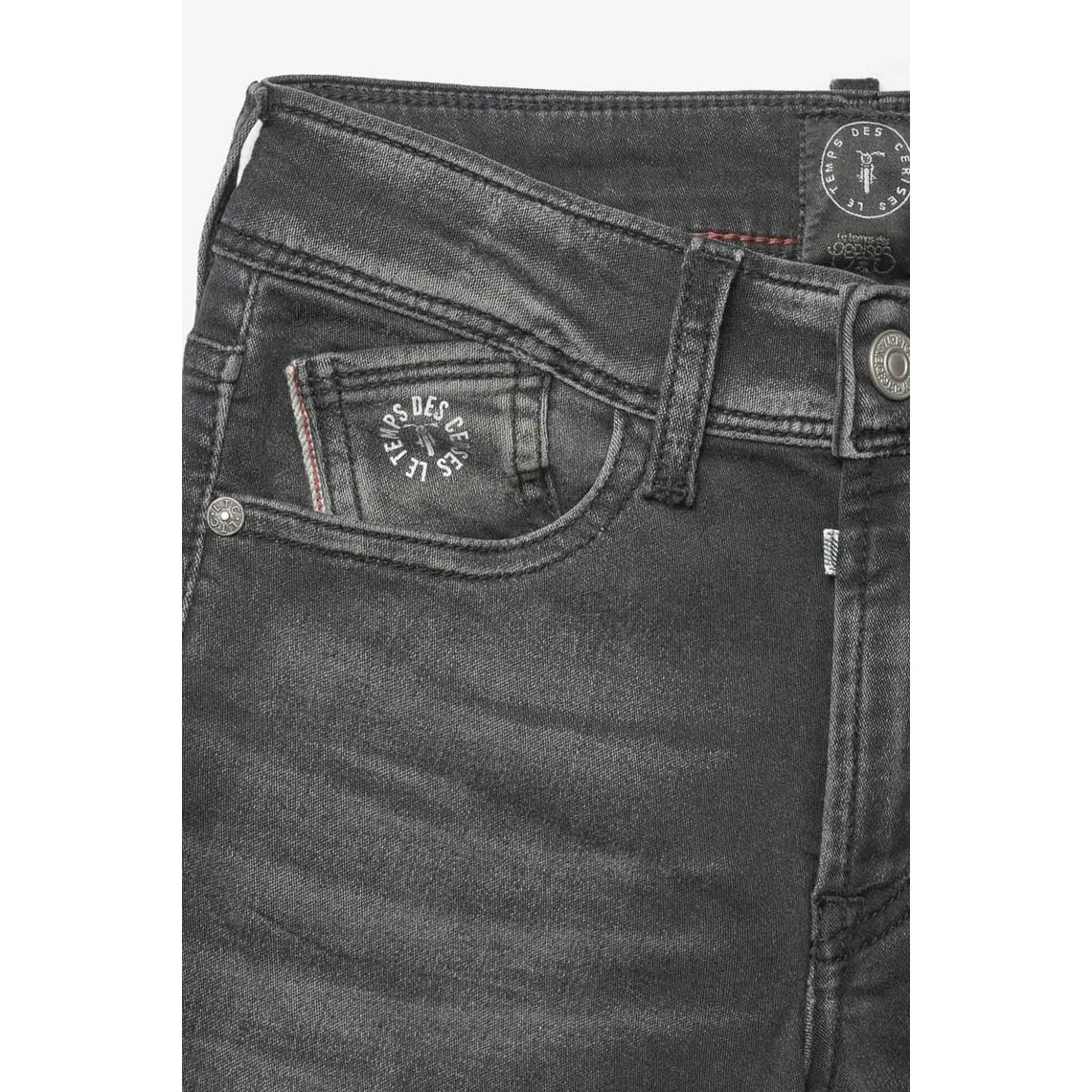 Jeans Maxx Jogg slim  noir N°1 en coton | 3 Suisses