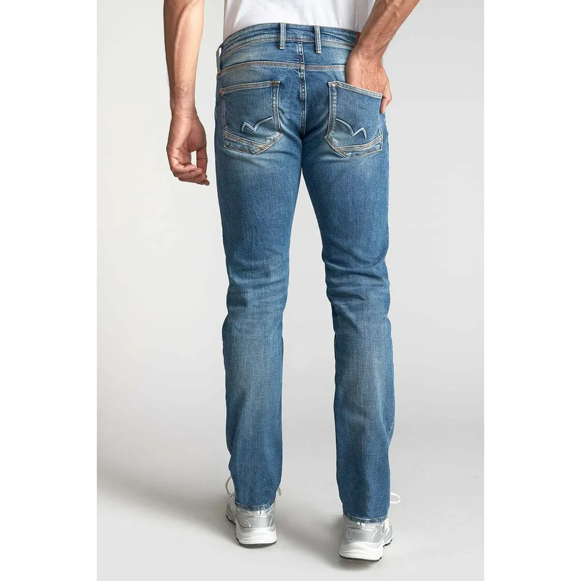 Jeans regular, droit 700/17, longueur 34 bleu | 3 Suisses