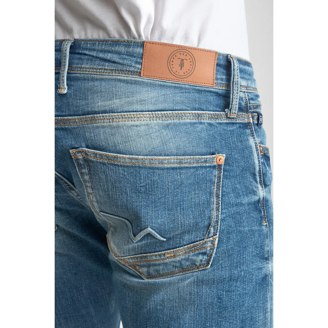 Jeans regular, droit 700/17, longueur 34 bleu | 3 Suisses