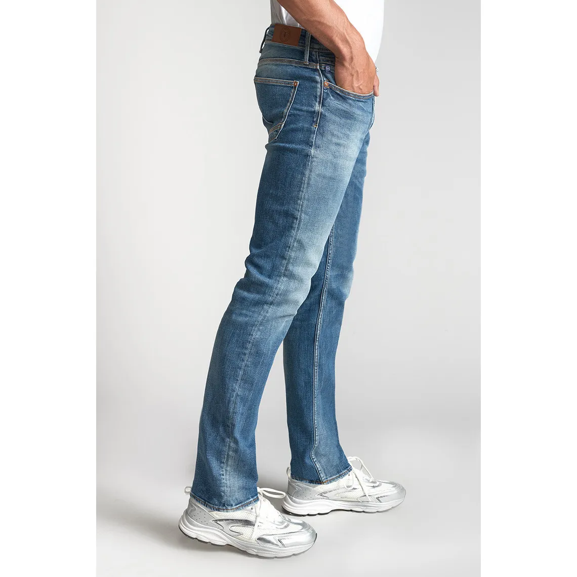 Jeans regular, droit 700/17, longueur 34 bleu | 3 Suisses