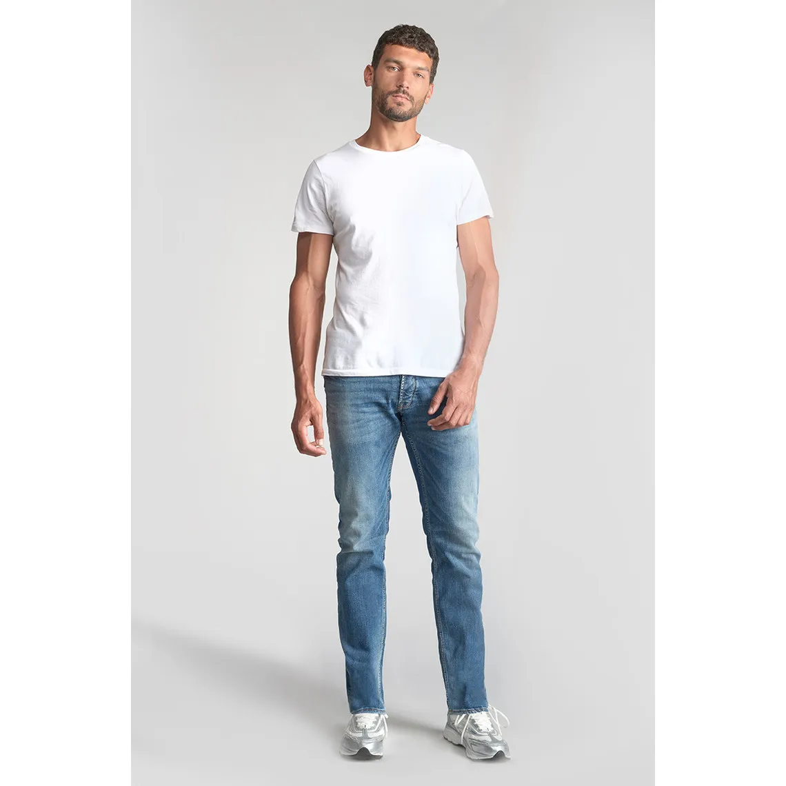 Jeans regular, droit 700/17, longueur 34 bleu | 3 Suisses