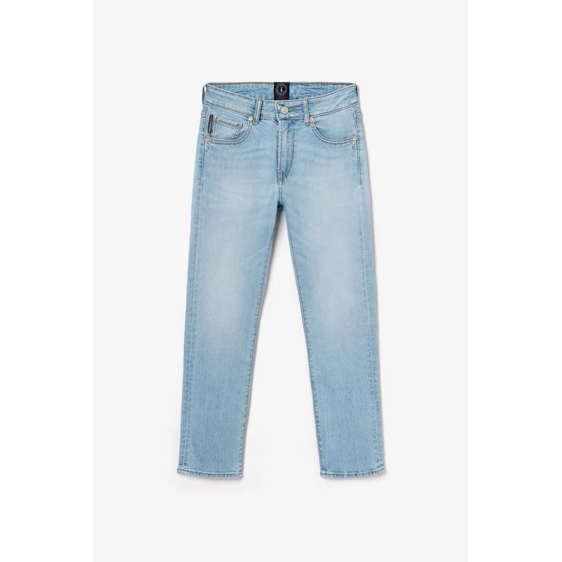 Jeans regular, droit SAM, longueur 34 bleu Xeno en coton | 3 Suisses