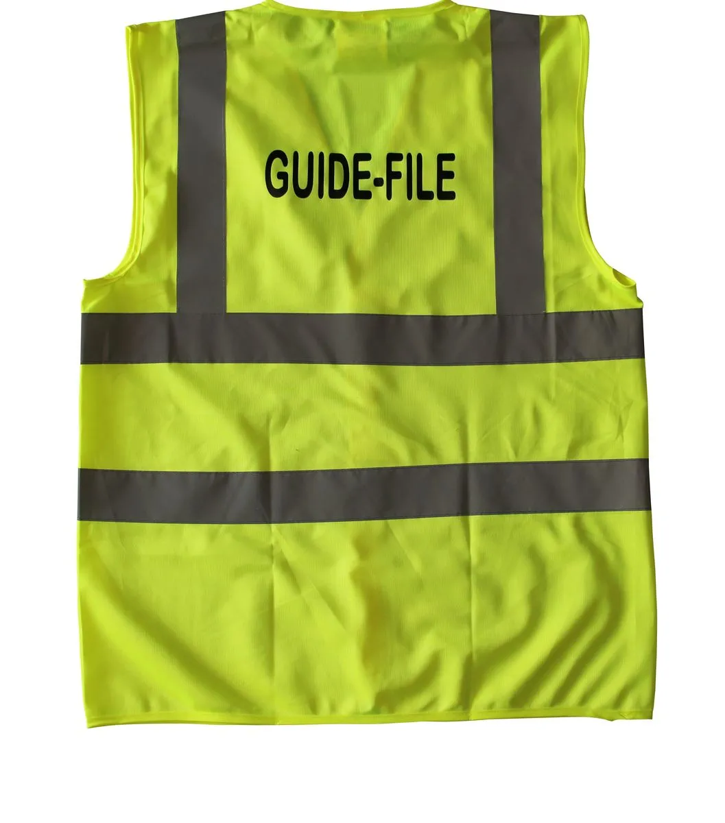 Kit évacuation Incendie - Guide-File - gilet et brassard jaune 