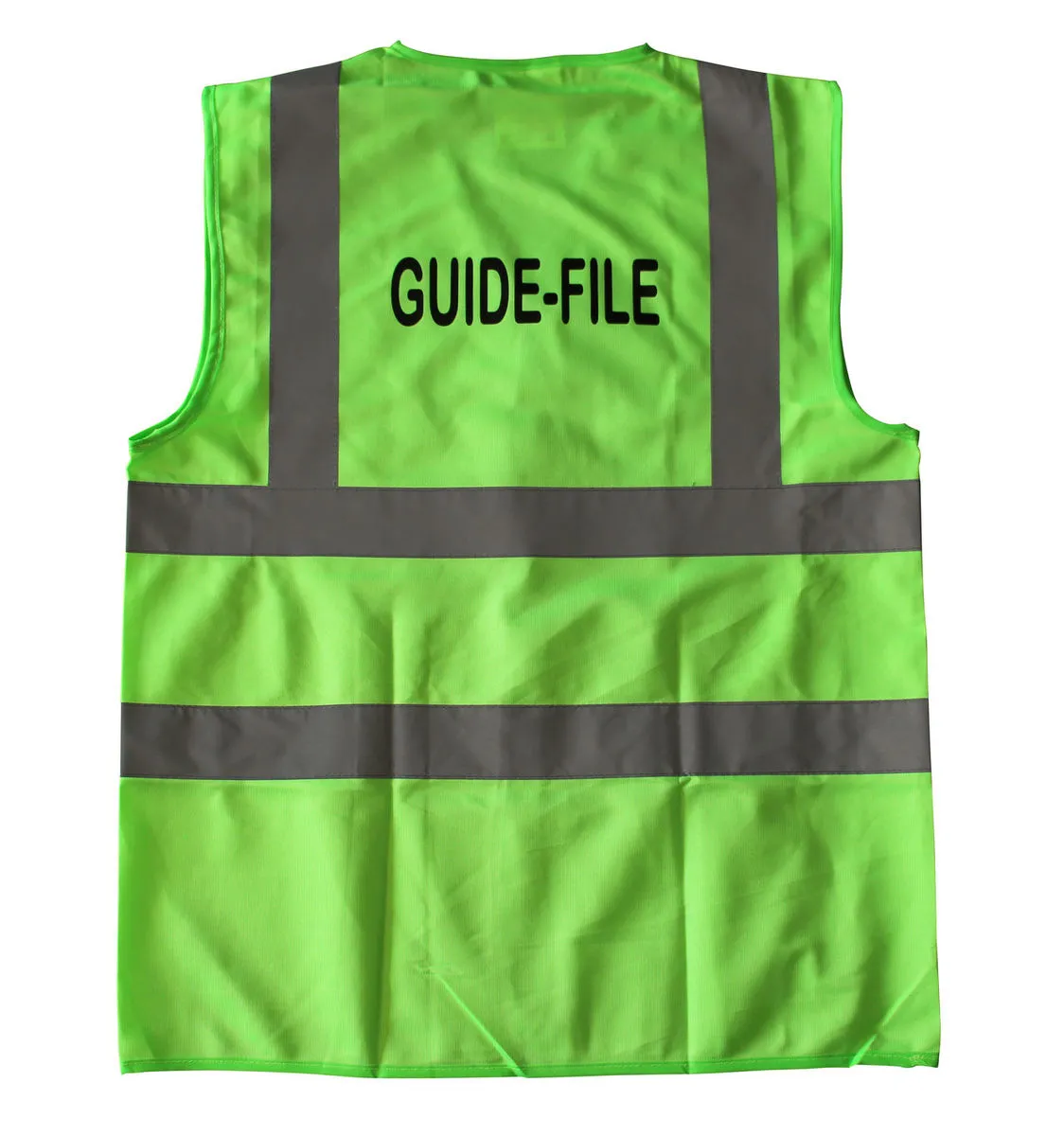 Kit évacuation Incendie - Guide-File - gilet et brassard vert 