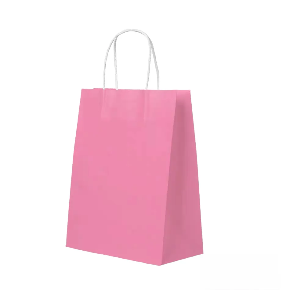 LOT DE 24 - Sacs kraft boutique (couleurs au choix)T32*12*26