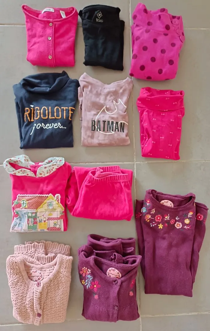 Lot de vêtements hiver fille en 5 ans - Sergent Major - 5 ans  | Beebs