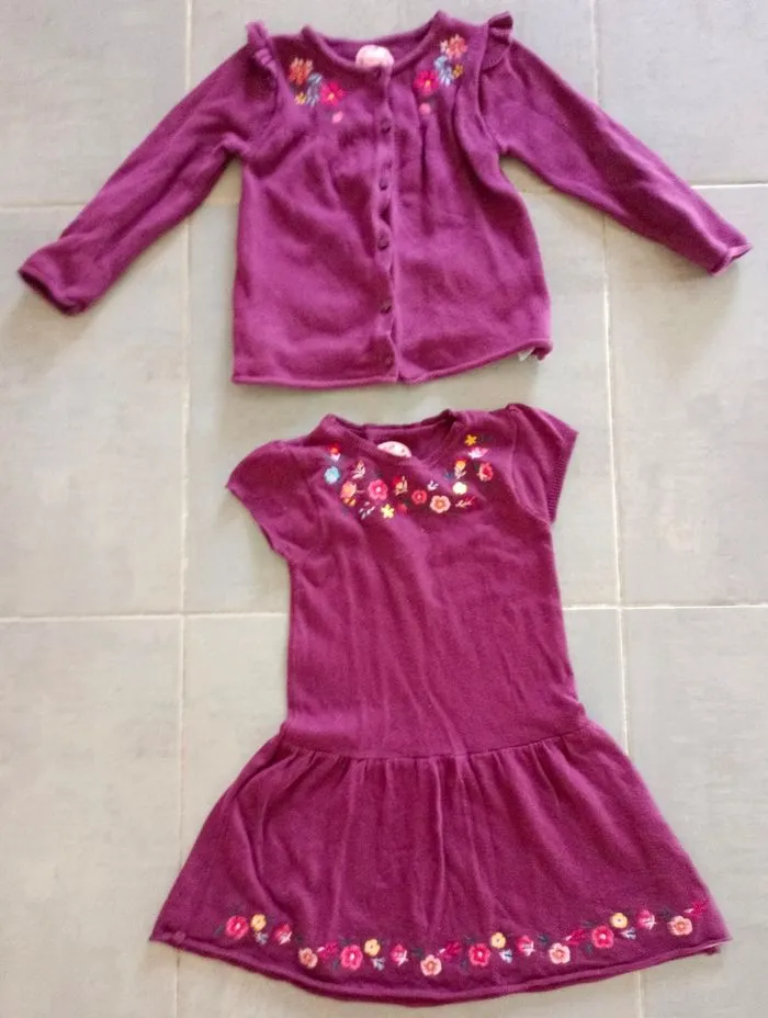 Lot de vêtements hiver fille en 5 ans - Sergent Major - 5 ans  | Beebs