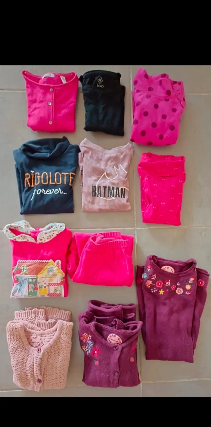 Lot de vêtements hiver fille en 5 ans - Sergent Major - 5 ans  | Beebs