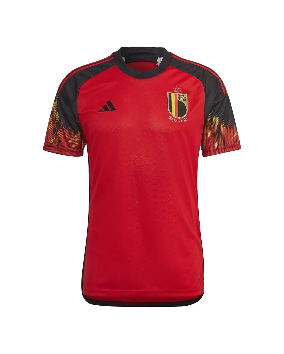 MAILLOT BELGIQUE DOMICILE ADULTE Rouge