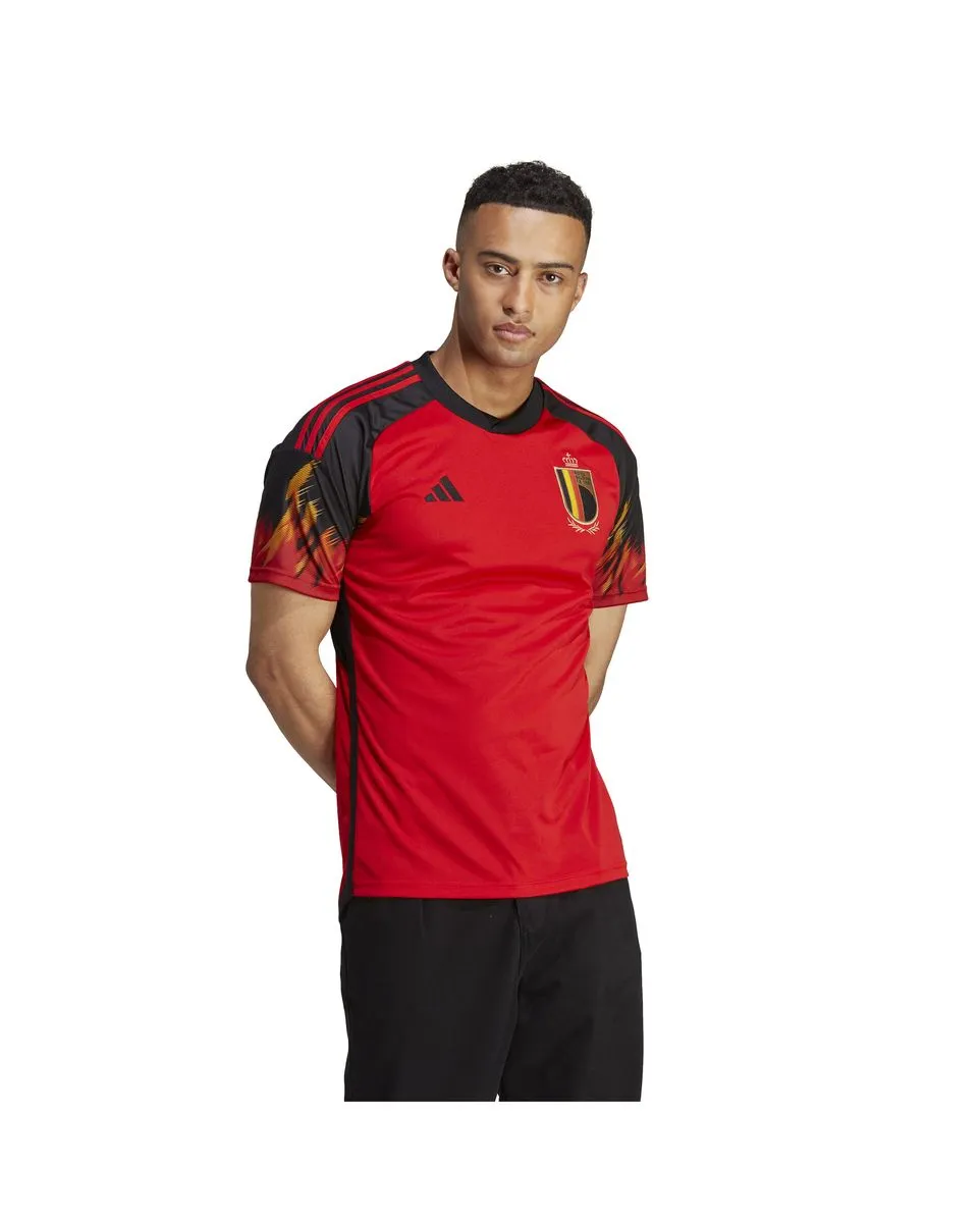 MAILLOT BELGIQUE DOMICILE ADULTE Rouge