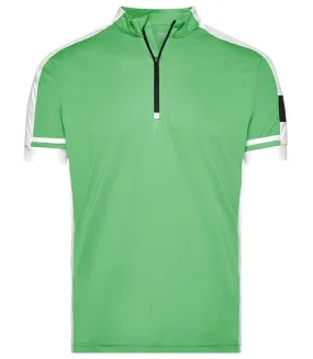 maillot cycliste - homme - JN452 - vert