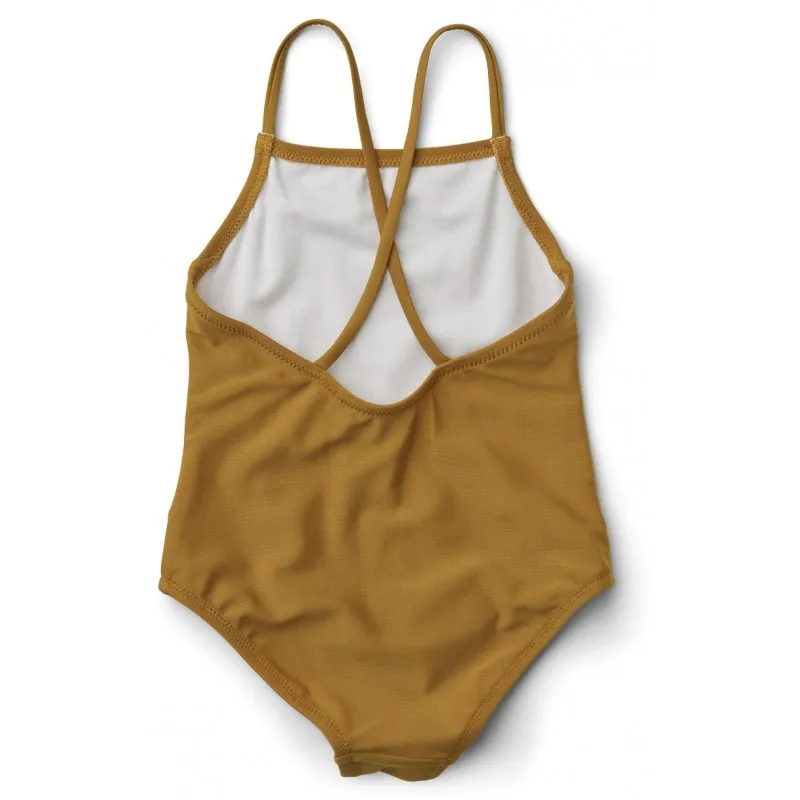 Maillot de bain Chloé -  Golden caramel - LIEWOOD - Perlin Paon Paon