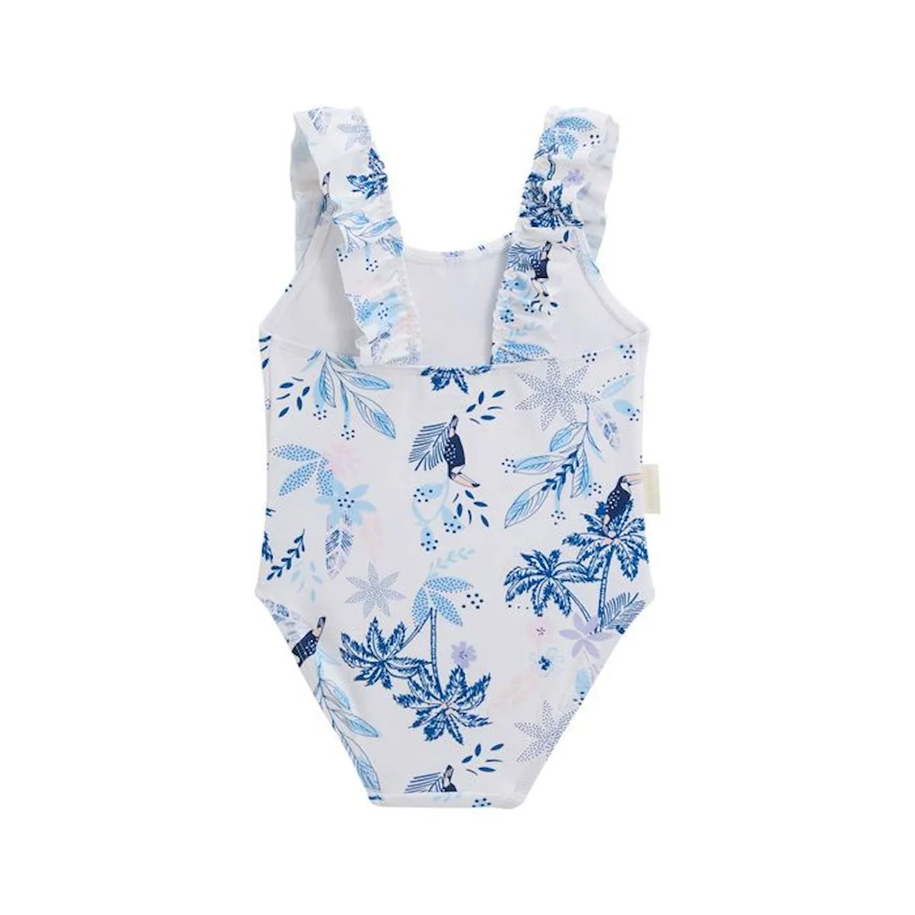 Maillot de bain enfant 1 pièce Moorea bleu - Petit Beguin