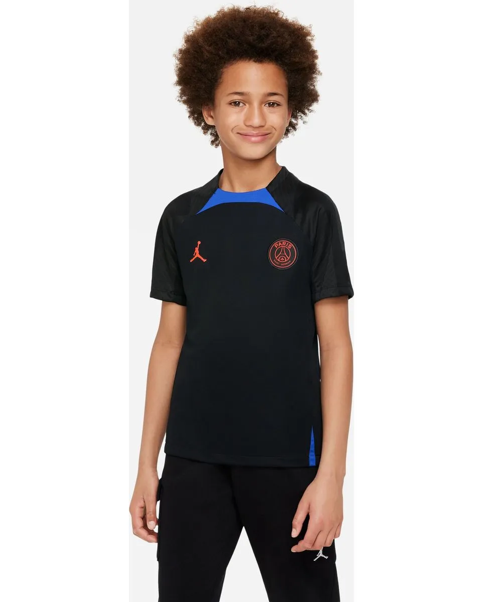 Maillot de football Enfant plus âgé PSG YNK DF STRK SS TOP K KS AW Noir