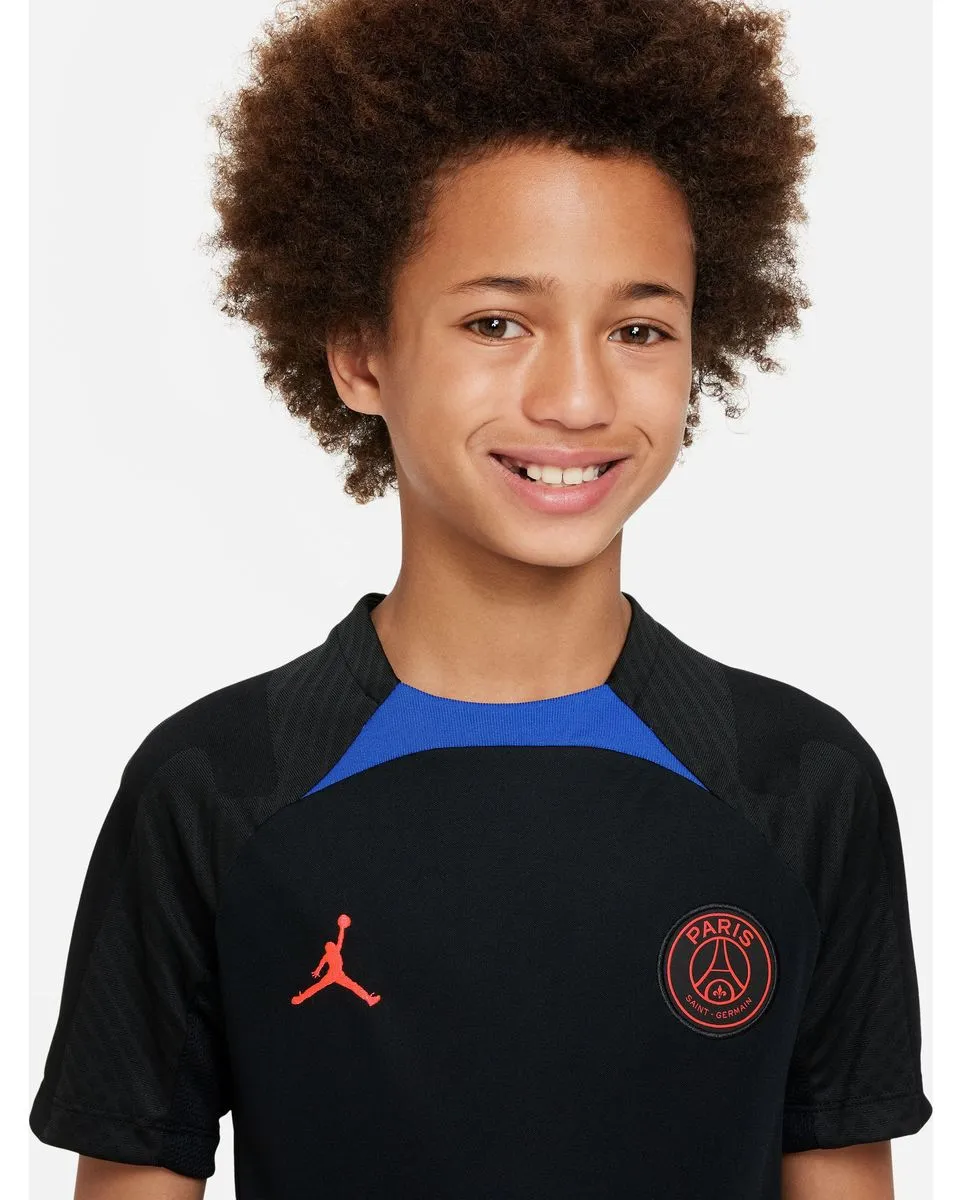 Maillot de football Enfant plus âgé PSG YNK DF STRK SS TOP K KS AW Noir