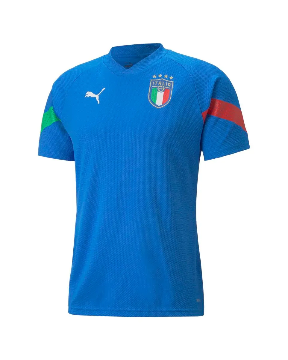 Maillot de supporter manches courtes Homme FIGC PLAYER TR JSY Bleu