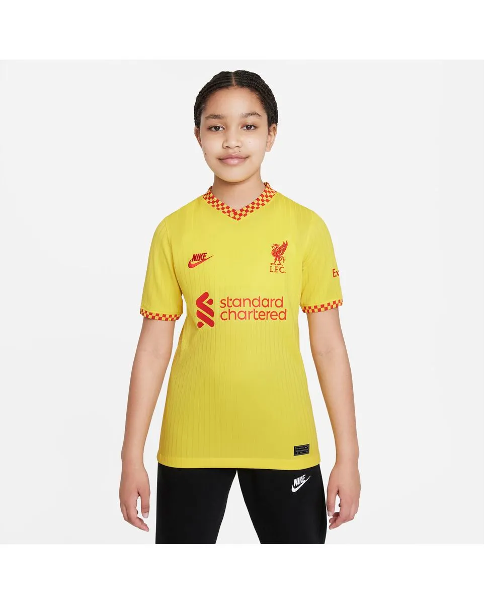 Maillot de supporteur Football Enfant plus âgé LFC YNK DF STAD JSY SS 3R Jaune