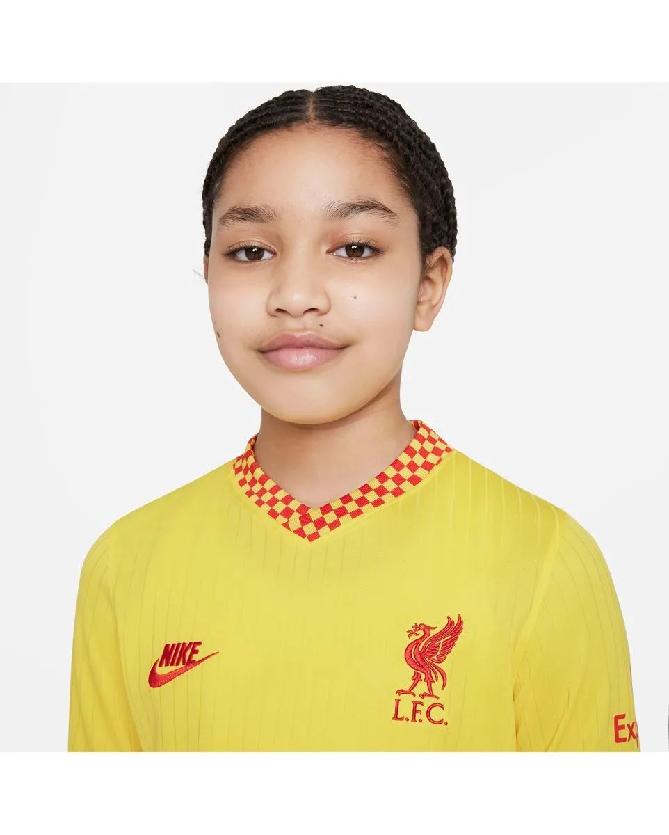 Maillot de supporteur Football Enfant plus âgé LFC YNK DF STAD JSY SS 3R Jaune