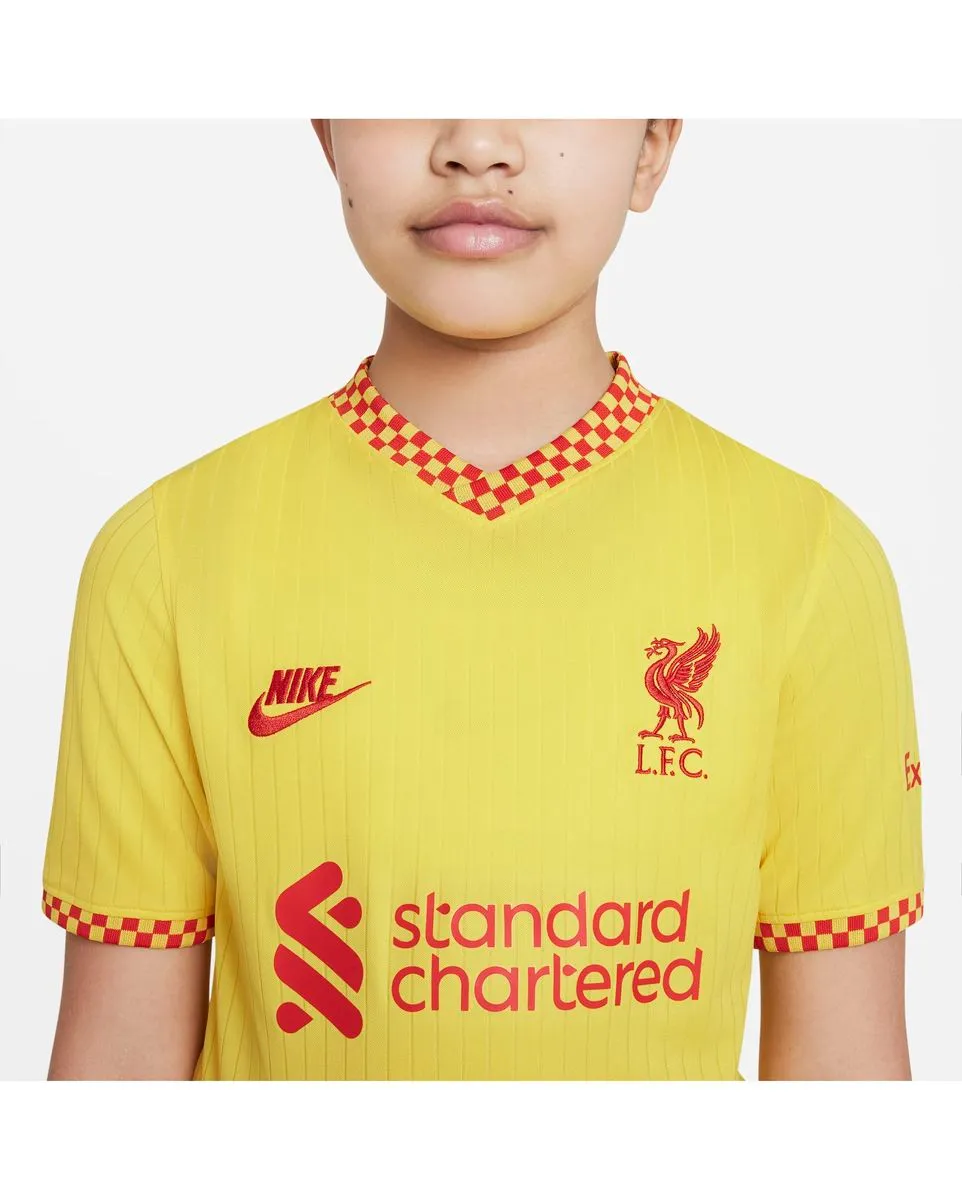 Maillot de supporteur Football Enfant plus âgé LFC YNK DF STAD JSY SS 3R Jaune