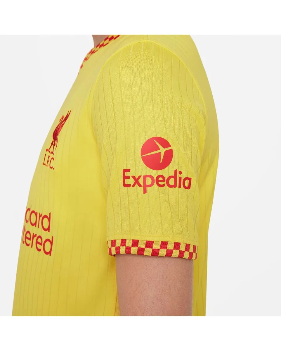 Maillot de supporteur Football Enfant plus âgé LFC YNK DF STAD JSY SS 3R Jaune