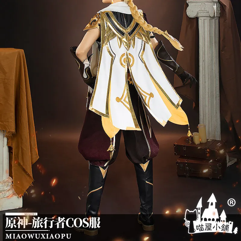 Meow house xiaopu original god cos vêtements - ensemble complet de vêtements de jeu animé