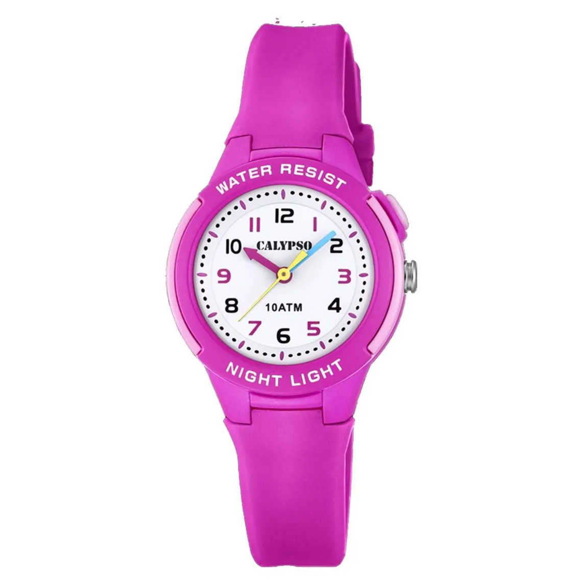 Montre Fille Calypso SWEET TIME K6069-1 - Bracelet Résine Rose  | 3 Suisses