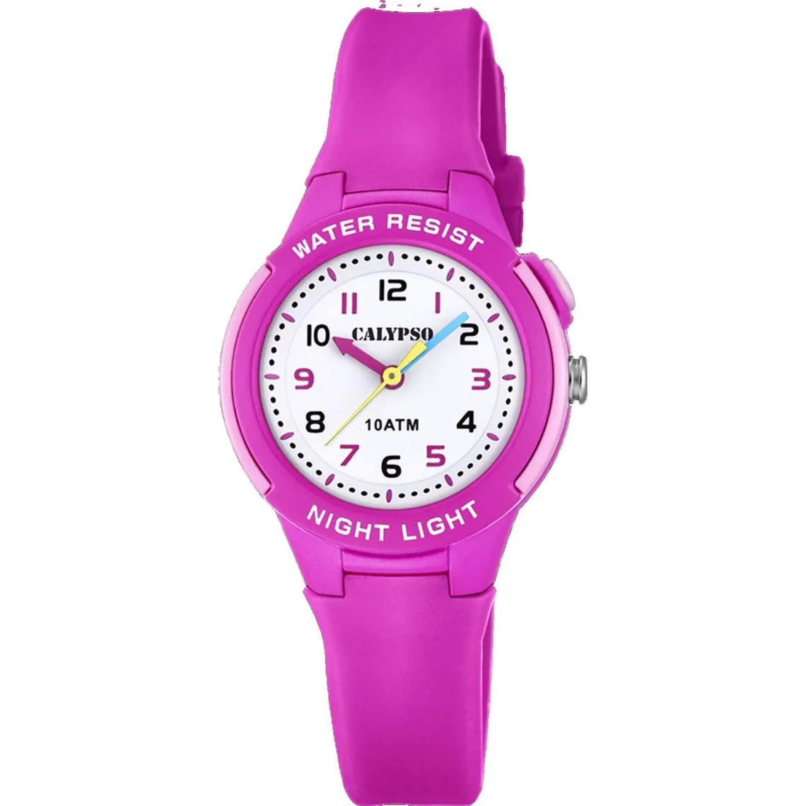 Montre Fille Calypso SWEET TIME K6069-1 - Bracelet Résine Rose  | 3 Suisses