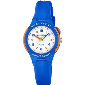 Montre Fille Calypso SWEET TIME  K6069-3 - Bracelet Résine Bleu  | 3 Suisses