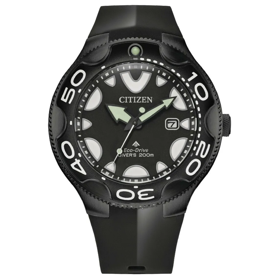 Montre Homme CITIZEN BN0235-01E - Bracelet Silicone Noir Citizen - Montre Homme sur MenCorner