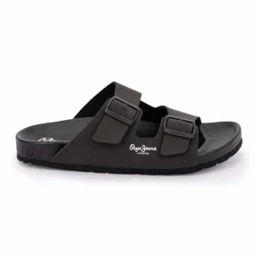 Mules black double bride t40/45 Homme PEPE JEANS à prix dégriffé ! | 