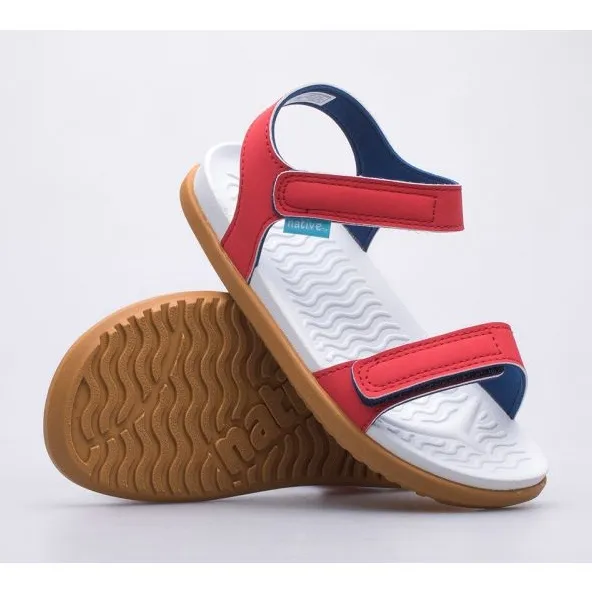 Native Charley Enfant Jr Sandales 63109100-6409 rouge