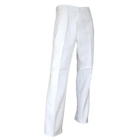 Pantalon blanc de travail de peintre pas cher 100% coton LMA