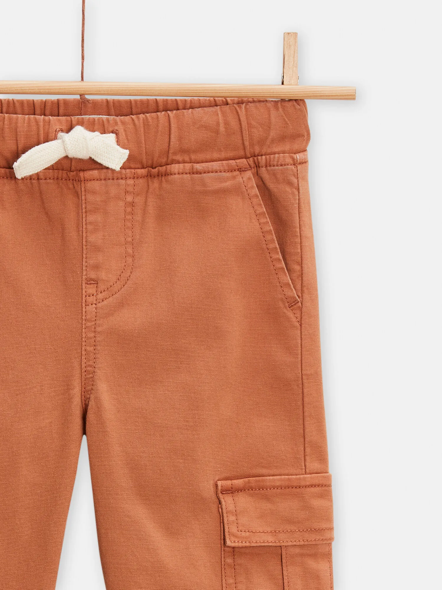 Pantalon cargo marron pour garçon