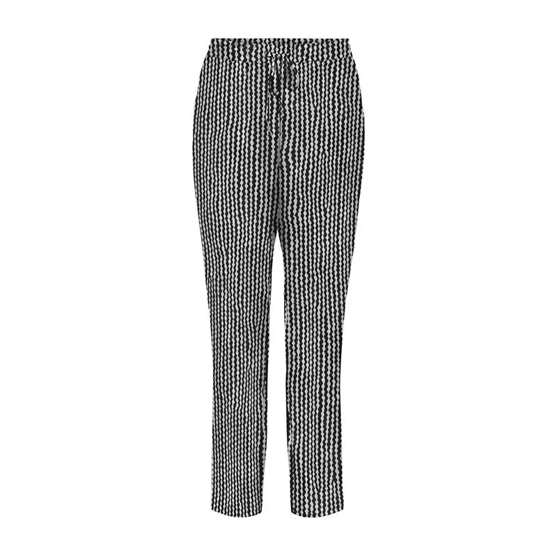 Pantalon fluide à motif taille élastique Femme ONLY à prix dégriffé ! 