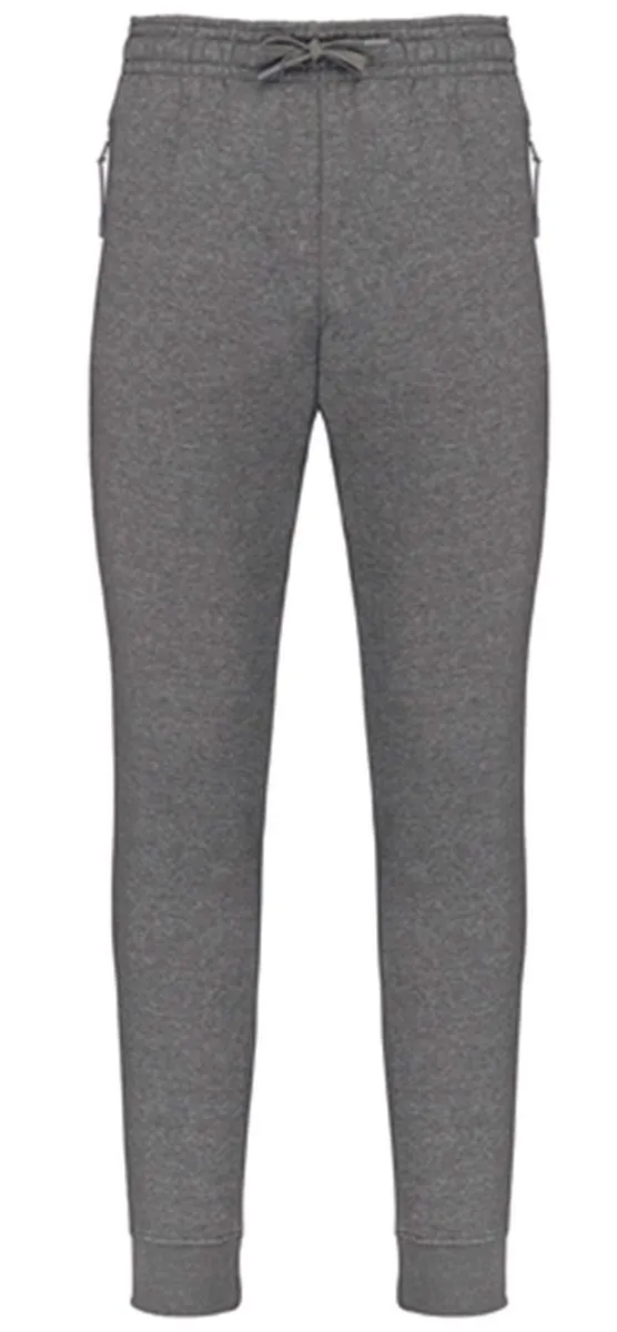 Pantalon jogging - Unisexe - PA1012 - gris chiné clair 