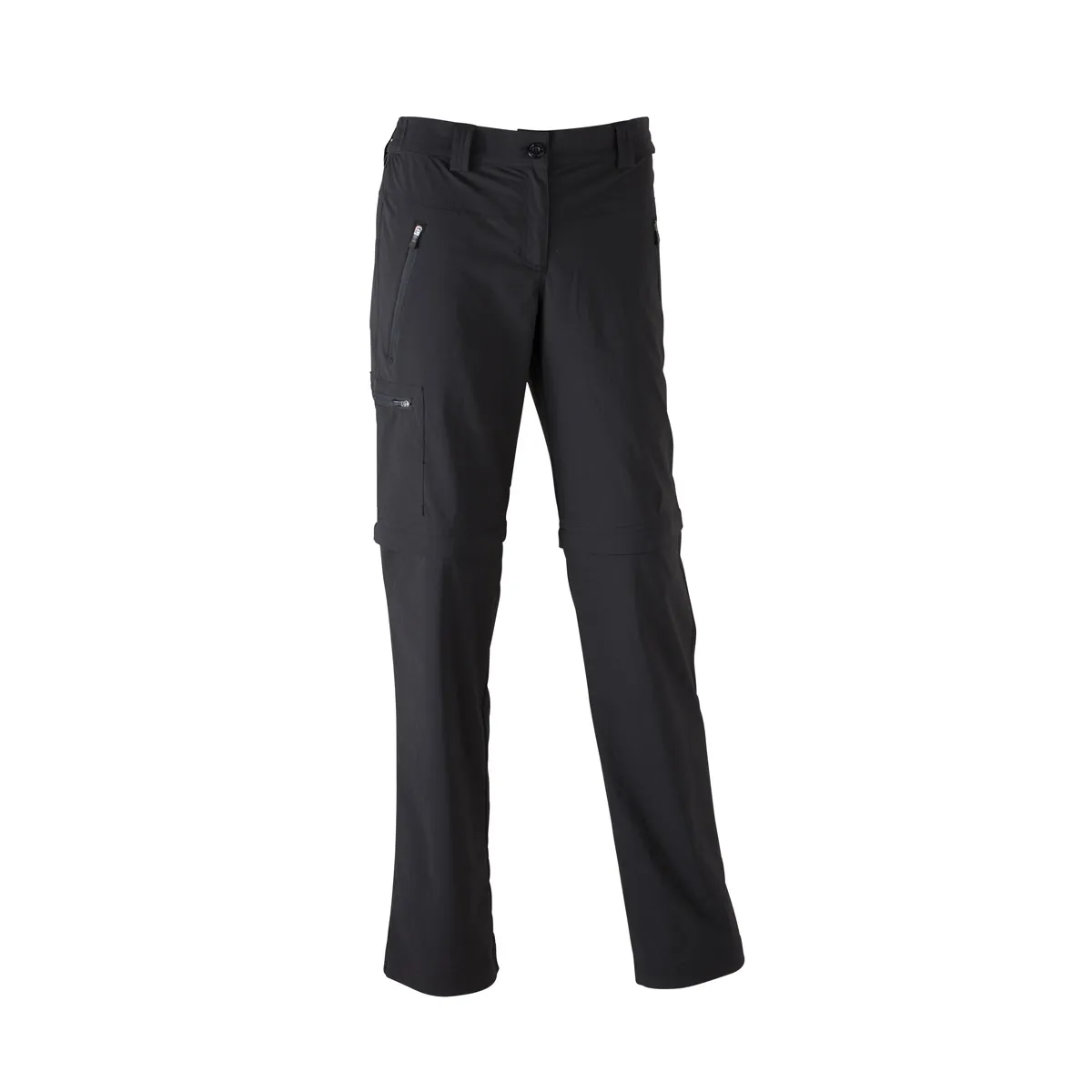 Pantalon trekking stretch randonnée HOMME JN585 - noir 